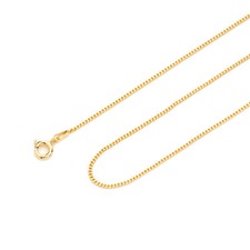 Mens Gold on silver Chain