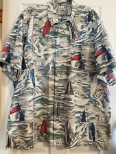 Reyn Spooner Transpacific Yacht Race 2021 Short Sleeve Hawaiian Shirt 2X