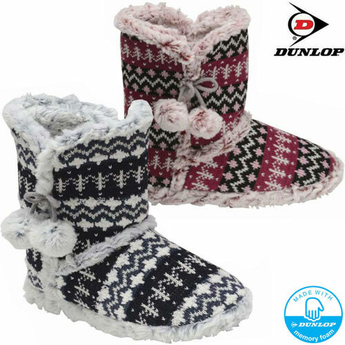 Ladies slippers womens dunlop - ladies,