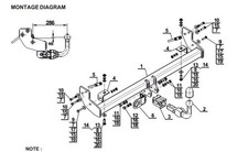 Detachable Tow Bar For JEEP