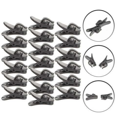 Pcs lapel mic clip lavalier - 20,