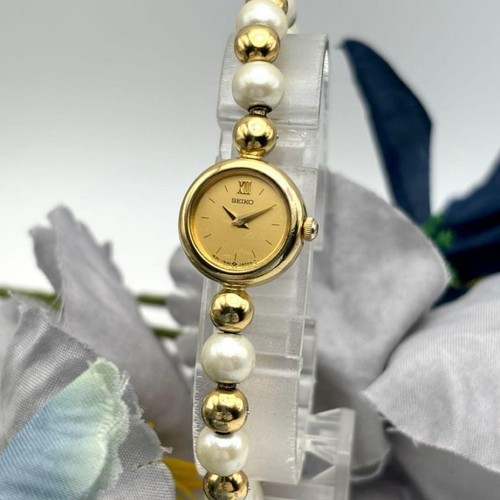 Seiko pearl gold - seiko, white