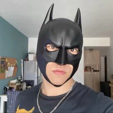 Batman Superhero Cosplay Party Halloween Latex Full Mask 