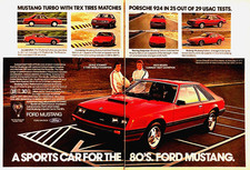 1980 FORD MUSTANG TURBO VS
