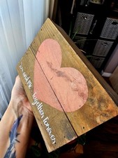 Rustic Natural Wood Block