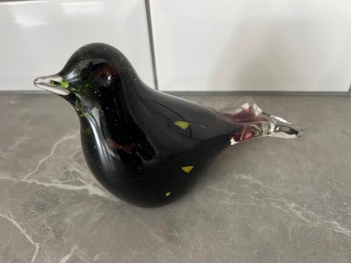 Beautiful glass bird - bird, ornament