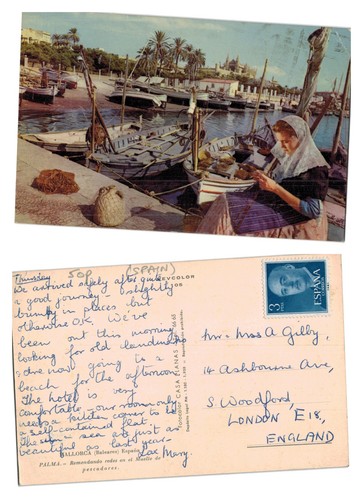 Postcard palma mallorca - postcard,