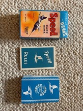 VINTAGE SPEED CARD GAME BY