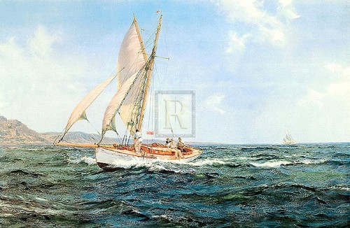Montague dawson fine weather - dawson,