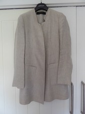 Zara BEIGE LINEN EDGE TO EDGE