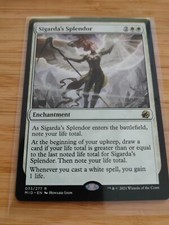 MTG Sigarda's Splendor 033  Innistrad: Midnight Hunt M/NM Free UK P&P