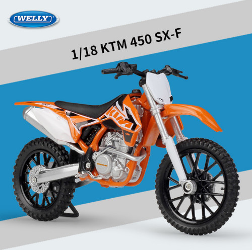 Welly ktm 450 sx f - 1:18,