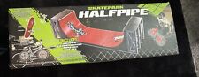 Sbego Finger Skateboard HalfPipe Playset For Skaters/Kids Skate Park Accessories