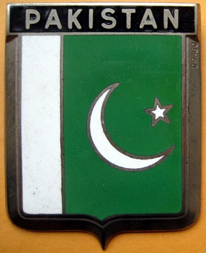 Badge auto car - drago, 1950s