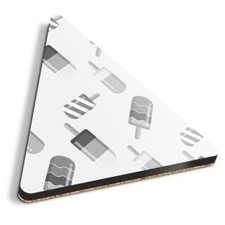 1x Triangle Coaster - BW -