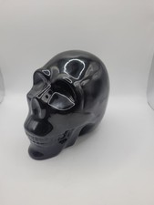 Decorative Ceramic Black Skull