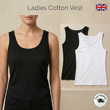 LADIES Women COTTON VEST WOMEN