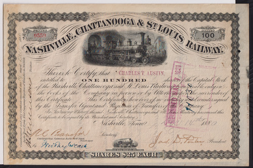 1880 nashville chattanooga - nashville, &