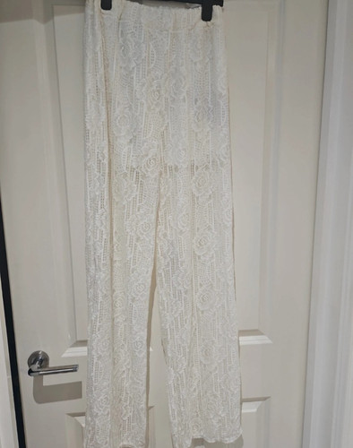 Lacy white trousers - ,, these