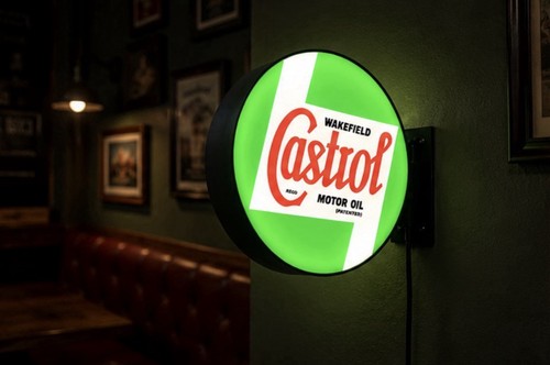 Vintage castrol wall - vintage,