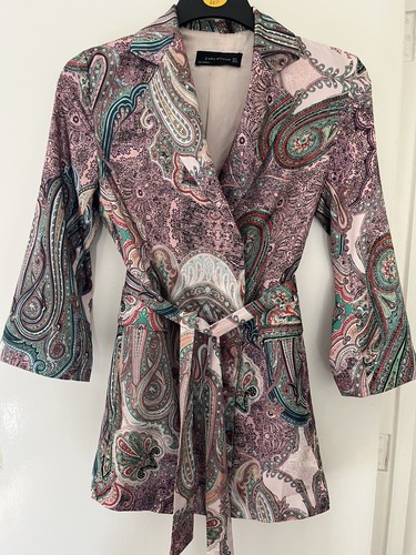 Zara woman paisley print - paisley,