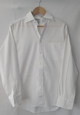 T.M.Lewin White Cotton Long