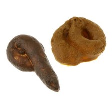 2x Simulation Dog Real Poop