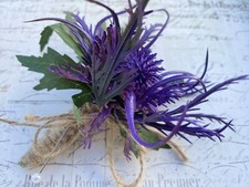 Scottish Thistle Buttonhole