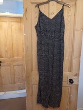 Ladies Black Polka Dot Cropped