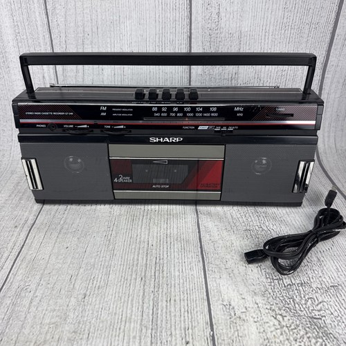 1986 sharp 248 rare - qt-248,
