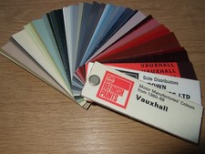 VAUXHALL 1960's/70's PAINT SWATCHES CRESTA PC VIVA VICTOR VX 4/90 VENTORA ETC ?