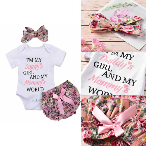 3pcs newborn baby girl - newborn,