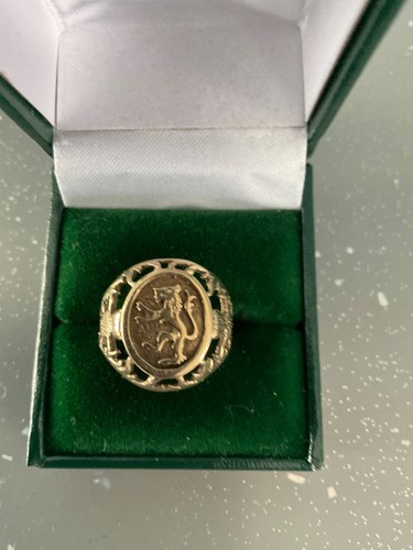 9ct gold scotland ring - 9ct, ring,