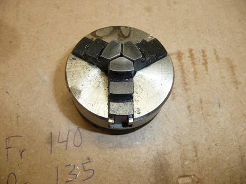 Small jaw lathe chuck - small,