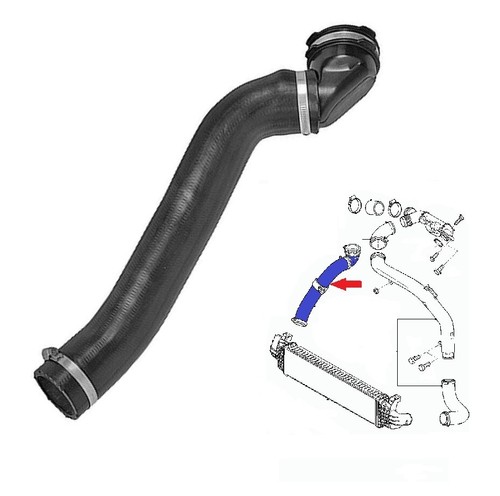 Intercooler pipe turbo - intercooler, hose