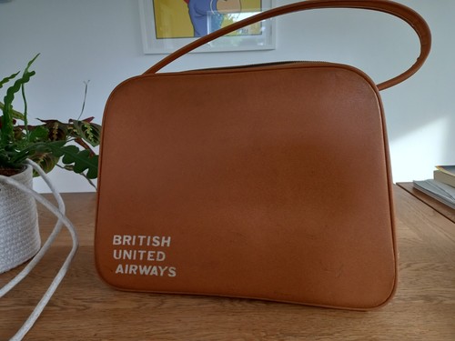 Vintage british united airways - british,