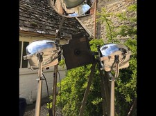 Art Deco Strand Patt 123 Theatre Lamp