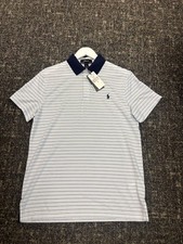 ralph lauren polo shirt short sleeves, size m, RlX ,blue