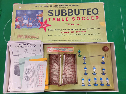 Subbuteo box set flat - box, new