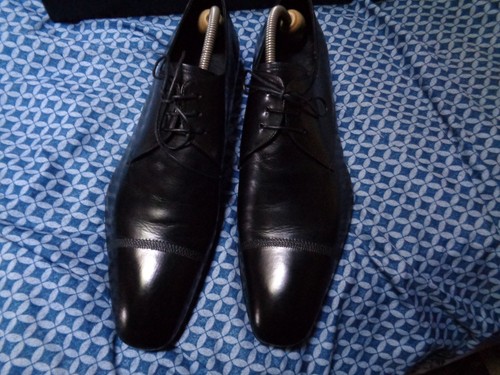 Prada black leather vero cuoio - black,