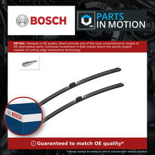 2x Wiper Blades (Pair) Flat /