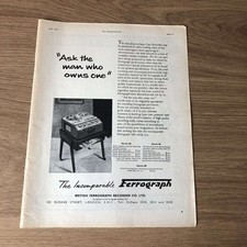 GRAM199 MAGAZINE ADVERT 11X8