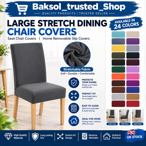 Large stretch dining chair - dining,