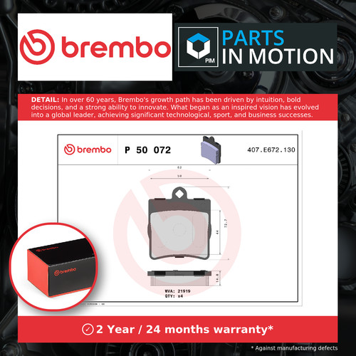 Brake pads set fits mercedes - set,