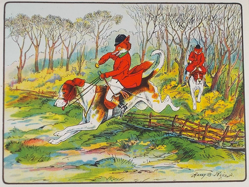 Old vintage print comic - comic, fox's