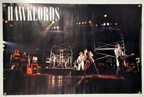 Hawklords live poster - poster, –