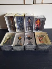 DC Eaglemoss Figure Statues x8 | Mixed Characters | Good Cond. | See All Photos