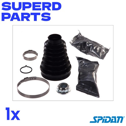 Joint rubber boot front - rubber, front/inside