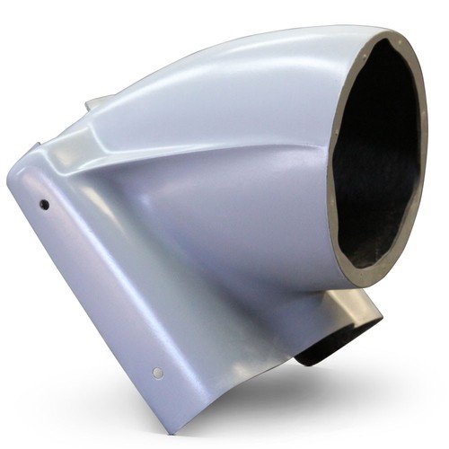 Raked stretched nacelle - raked,