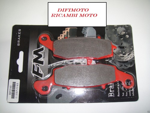 Front brake pads rbp2049 - brake,